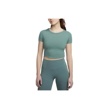 Nike One Fitted Women's Dri FIT Short Sleeve Cropped Top