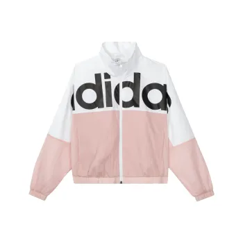 Adidas Neo Retro Stand Collar Jackets Women's Pink