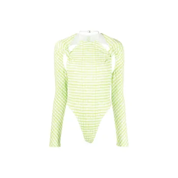 Jacquemus Le Haut Tuba 'Green Checks'