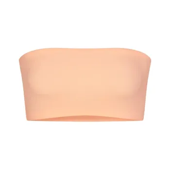 SKIMS FITS EVERYBODY BANDEAU Strapless Top Women's Faded Nectar