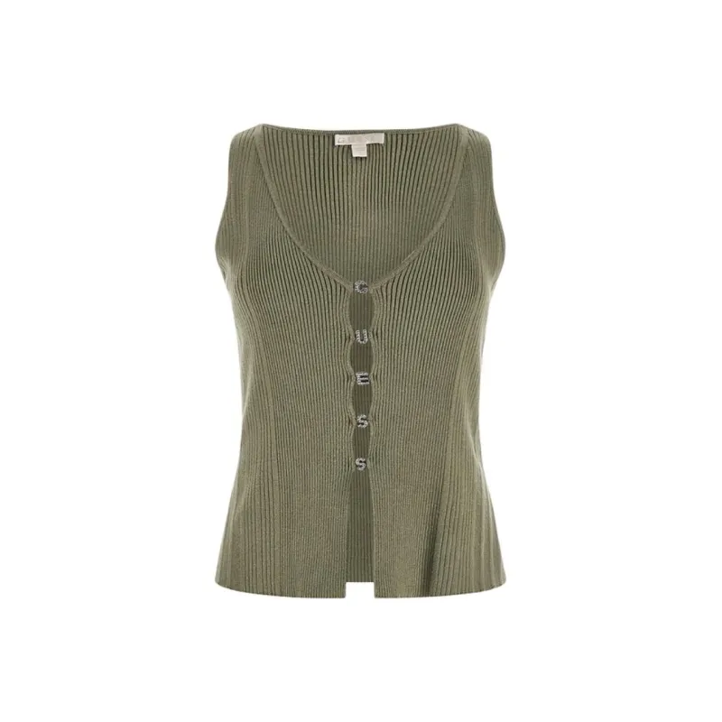 GUESS Knitwear Women's Army Green-0