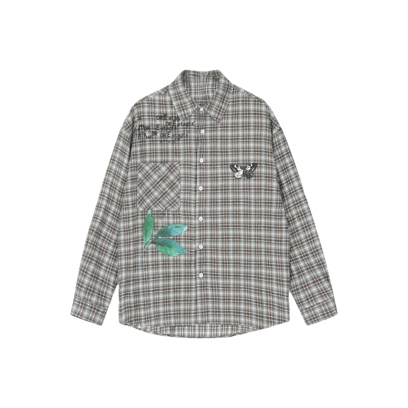Vine Color Shirts Unisex Gray-0