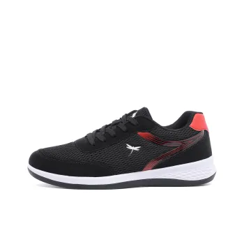 RED DRAGONFLY Mesh Athletic Shoes Abrasion Resistant Low Top Casual Shoes Men's