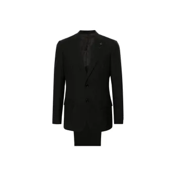LARDINI Pinstriped Single breasted Suit