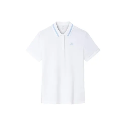 Anta Life Collection Polo Shirt Women's Snowflake White