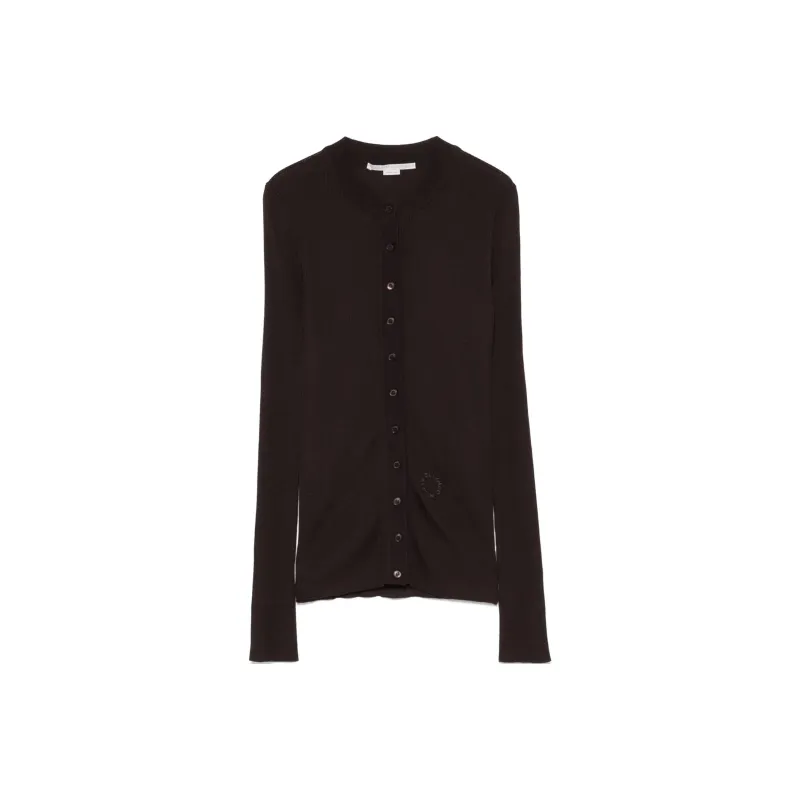 Stella McCartney Fine ribbed Cardigan-0