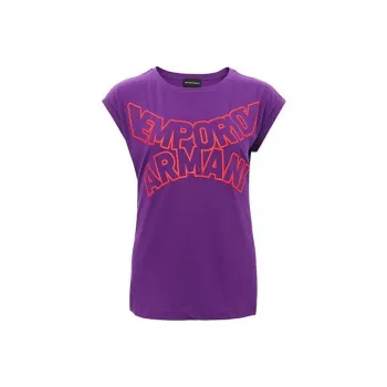 EMPORIO ARMANI T Shirts Women's Purple