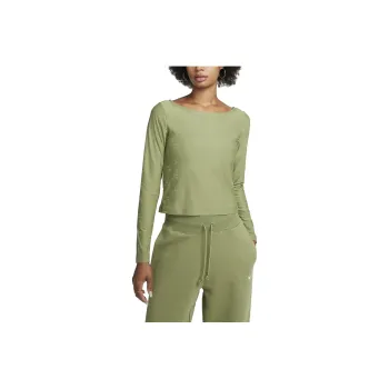 Nike T-Shirts Women's Olive Green