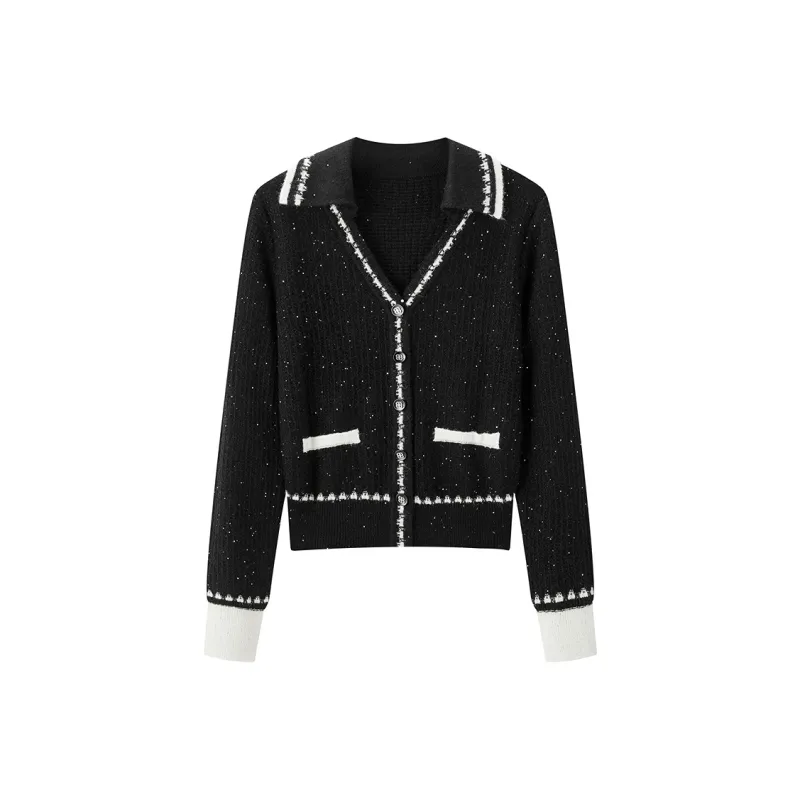 PEACEBIRD Knitwear Women's Black-0