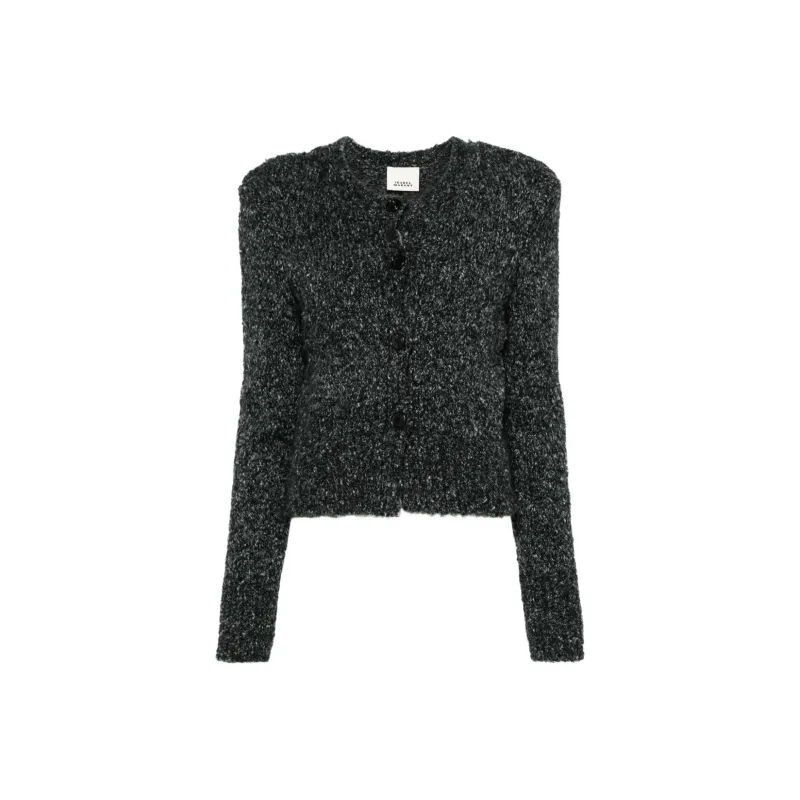 ISABEL MARANT Crewneck Button Up Jumper-0
