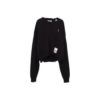 Maison Mihara Yasuhiro Distressed Sweater