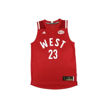 Adidas x NBA SWINGMAN Fan Edition Basketball Jersey Unisex Red