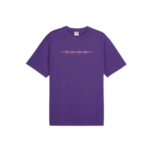 PUMA T Shirts Women's Purple