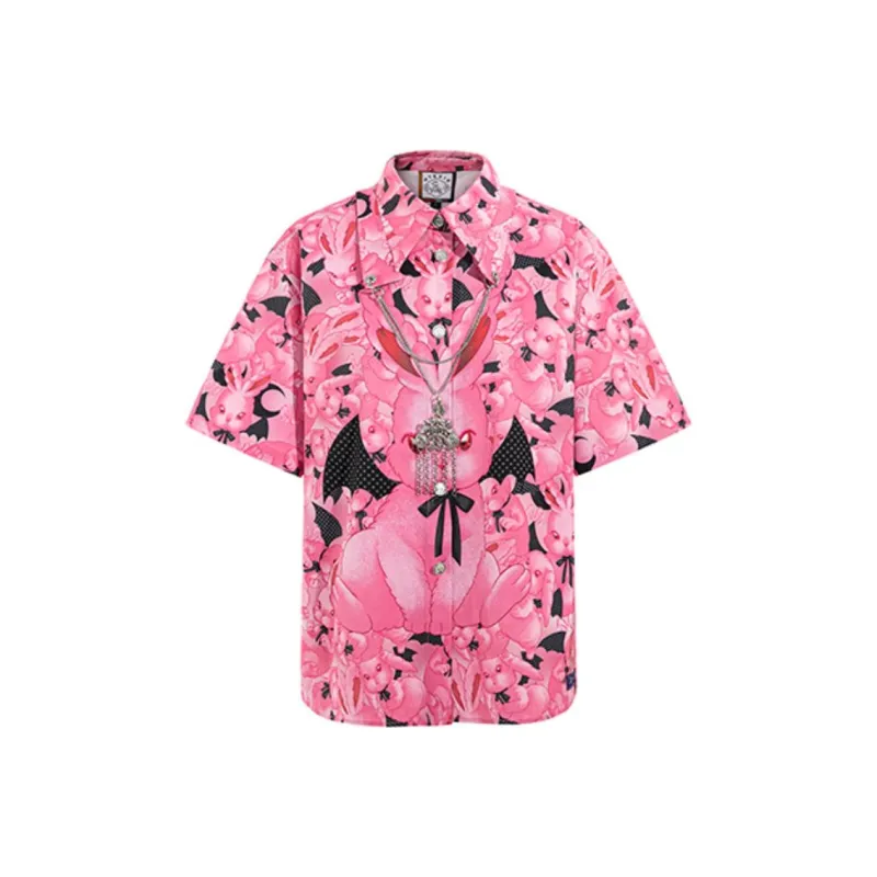 MUKZIN Oh JiEun Shirts Unisex Pink-0