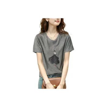 Wbwq T-Shirts Women's Gray