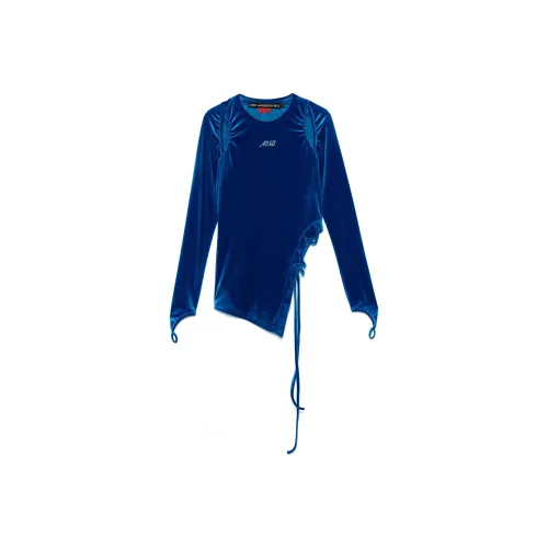 ANDERSSON BELL Velvet Cut out Top