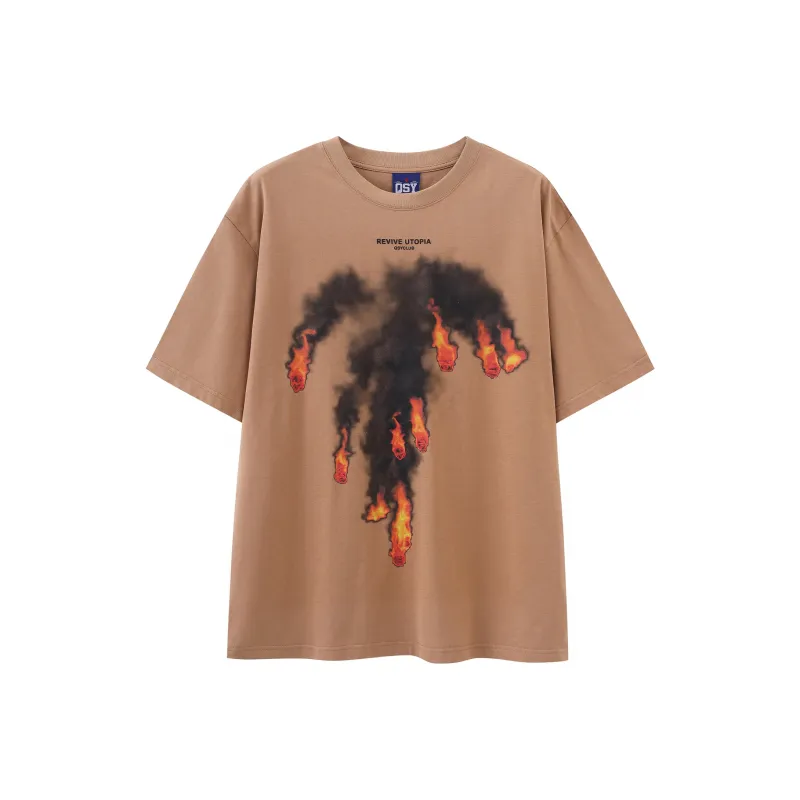 QISENYAR T-Shirts Unisex-6