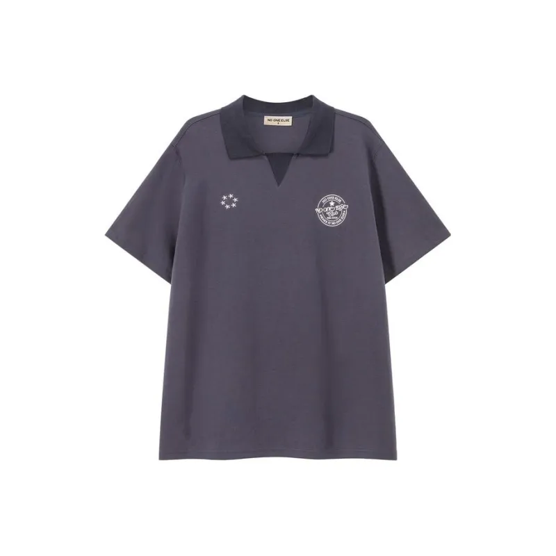 NO ONE ELSE NO ONE ELSE 7 Series Polo Shirts Unisex-1