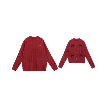 Tryforlove Couple Set Unisex Red