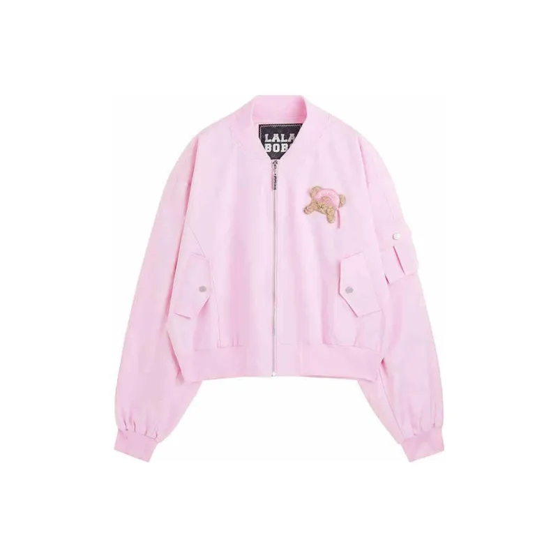 LALABOBO Jackets Coats Women's Pink-0