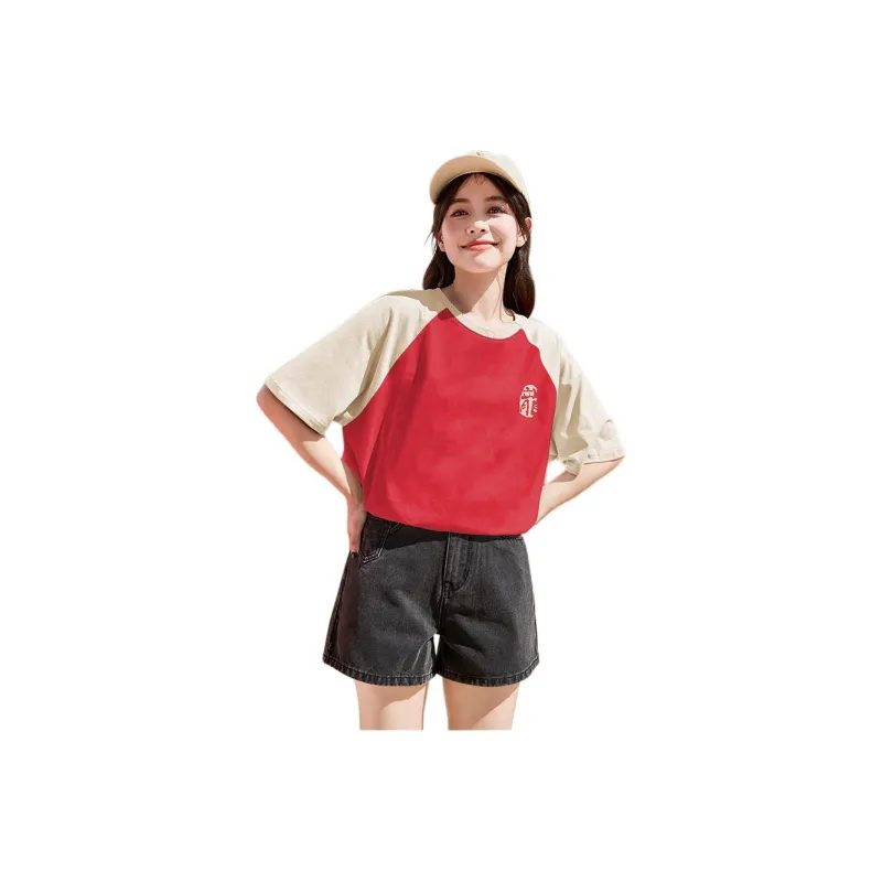 Tonlion Raglan Sleeve T Shirt Women's-2