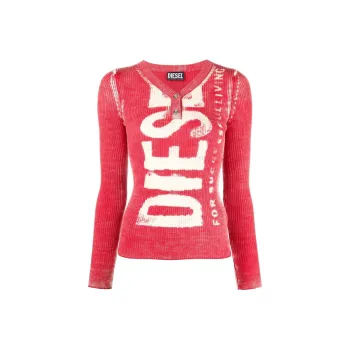DIESEL Cashmere Sweaters Women's Red