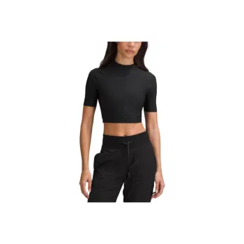 Lululemon Tight-Fit T-Shirt Women's Black
