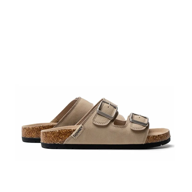 Mule Donkey Composite Sole Slip Resistant Slide Slippers Women's Light Khaki-3