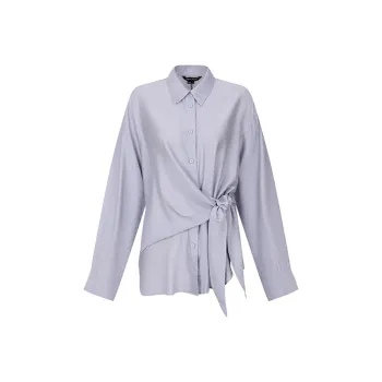 URBAN REVIVO Shirts Women's Smoky Purple