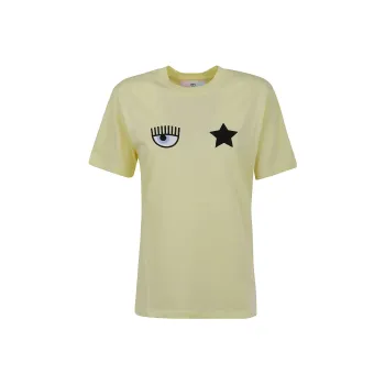 CHIARA FERRAGNI T-Shirts Women's Yellow