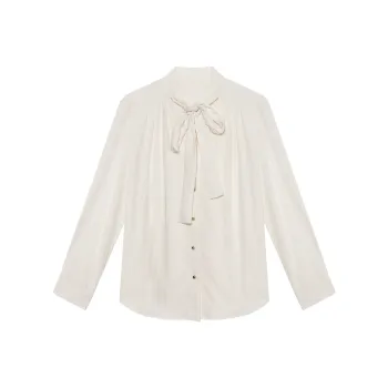 THE SEA LIFE Shirt Women's Cream White