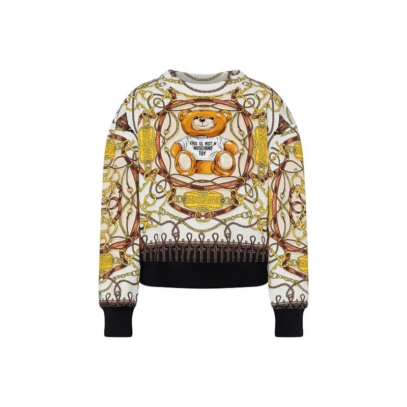 MOSCHINO Sweatshirts Women's Light Brown-0