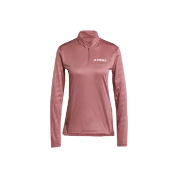 Adidas Free Shipping With AdiClub Terrex Multi Half Zip Long Sleeve Tee