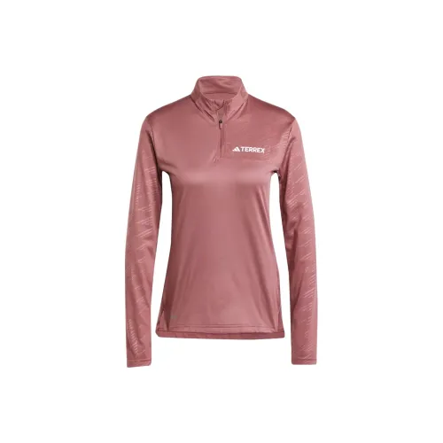 Adidas Free Shipping With AdiClub Terrex Multi Half Zip Long Sleeve Tee