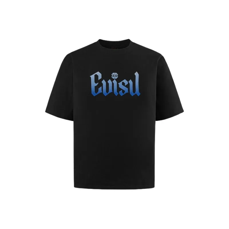 EVISU Blessing God 2025 Summer T Shirt Unisex-0