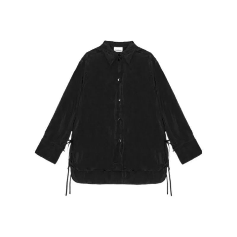 GANNI Shirts Women's Black-0