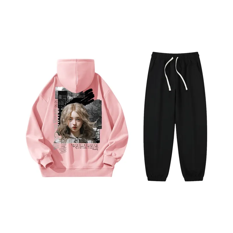 WARRIOR Sweatshirt Sets Unisex-4