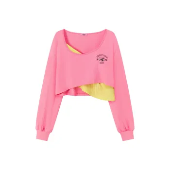 CHUU Drop Shoulder Sleeve T-Shirt Women's
