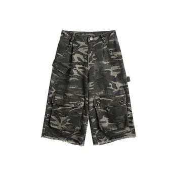VERAF CA Casual Shorts Unisex Camouflage