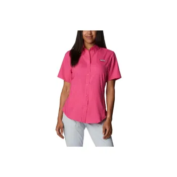Columbia PFG Tamiami Shirts Women's Pink