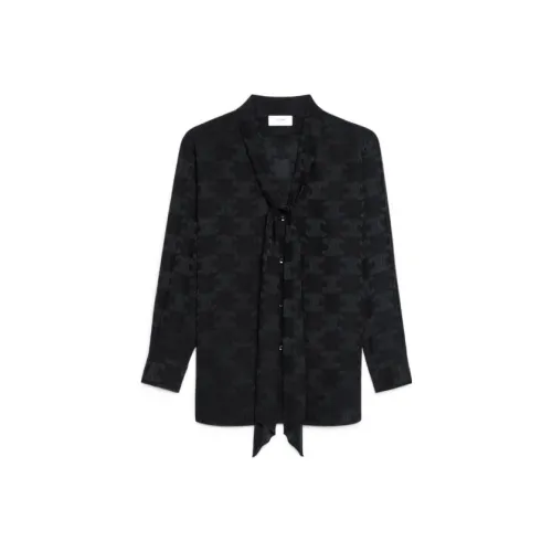 celine and Shirts Women's Black