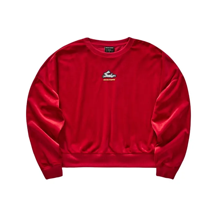Skechers New Year Sweatshirts Women's Bright Red-0