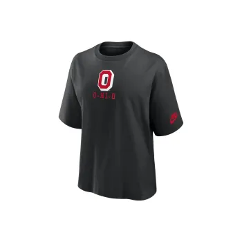 Nike Ohio State Buckeyes Legacy Established Boxy Women's Nike College T Shirt