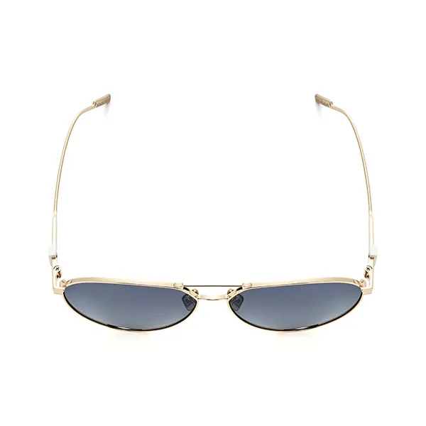 THE OWNER Titanium Irregular Shape Sunglasses Unisex-2