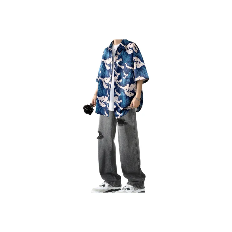 URBAN AUTHENTIC Shirt Matching Set Unisex-4