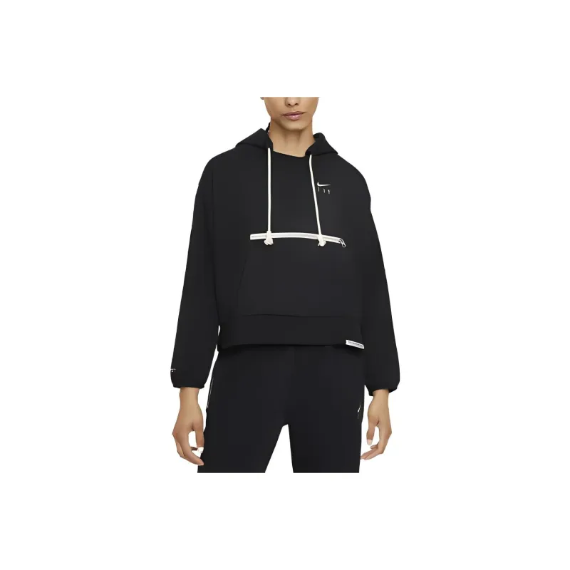 Nike Dri FIT Swoosh Fly Standard Issue Women's Pullover Basketball Hoodie-0