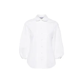 Dice Kayek Ballon Sleeves Poplin Shirt