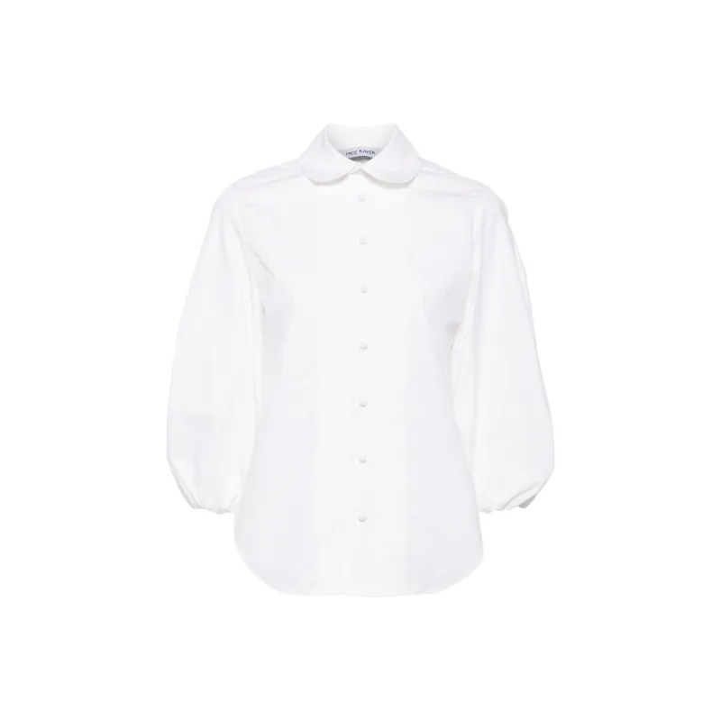 Dice Kayek Ballon Sleeves Poplin Shirt-0