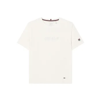FILA T-Shirts Women's Steam White