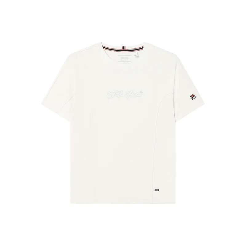 FILA T Shirts Women's Steam White-0